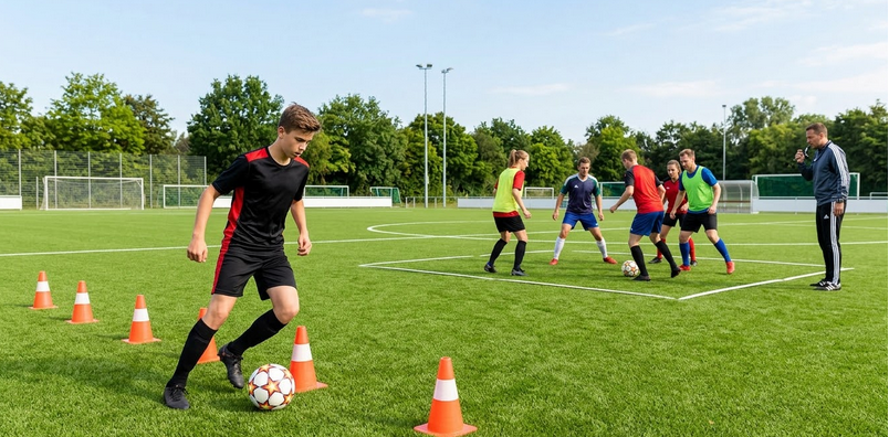 Effektiv fodboldtræning for begyndere og øvede spillere